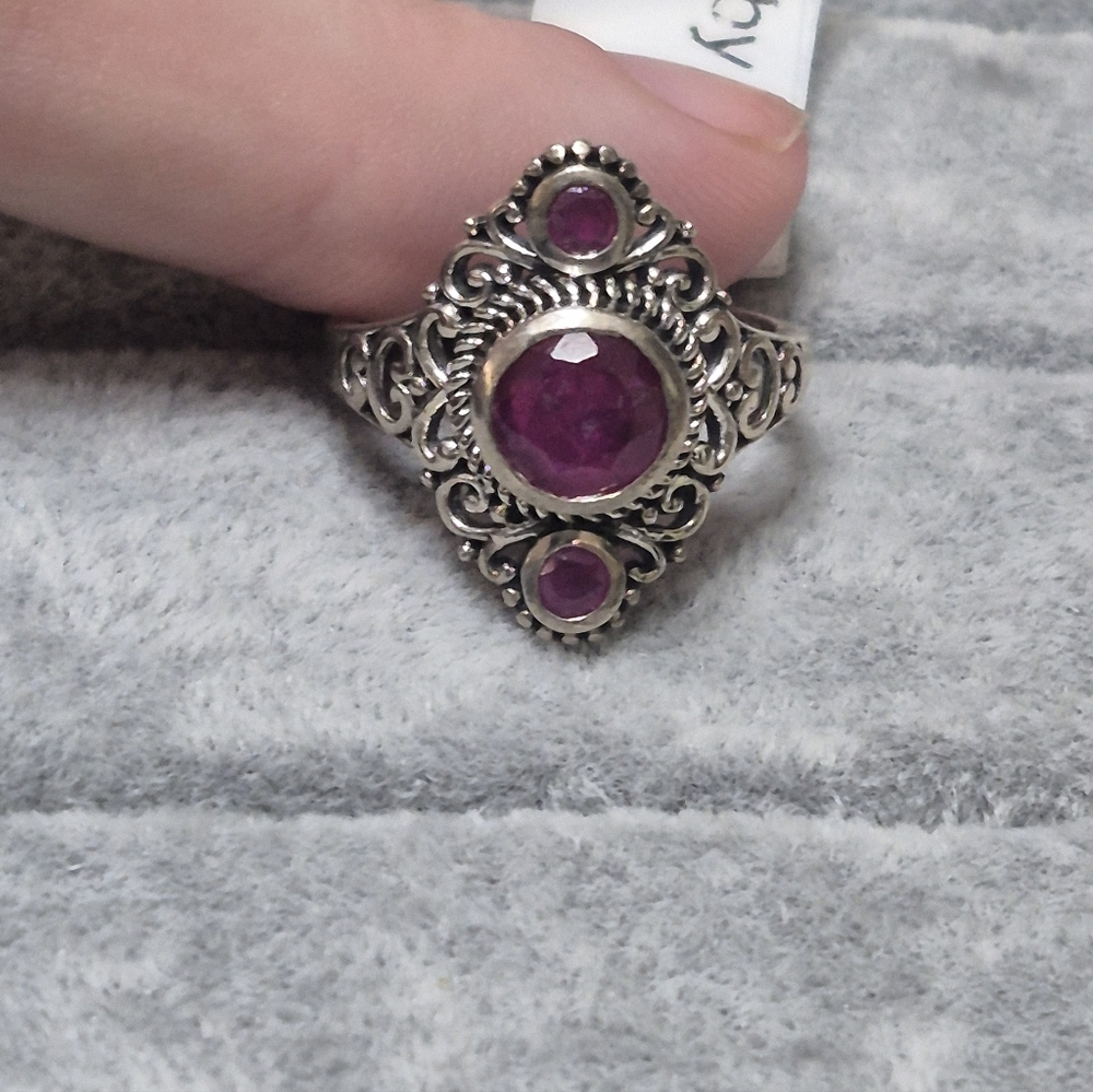 Sterling silver Womens Ring